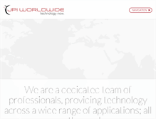 Tablet Screenshot of jpiworldwide.com